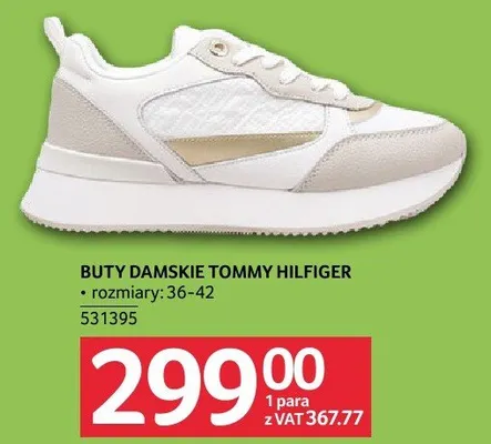 Buty damskie TOMMY HILFIGER rozmiary 36-42 promocja w Selgros
