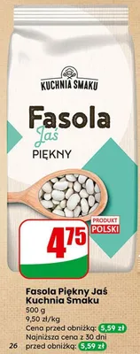 Fasola Piękny Jaś Kuchnia Smaku promocja w Dino