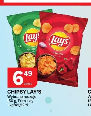 Chipsy LAY'S Green Onion promocja w Chorten