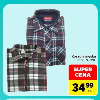 Koszula męska promocja w Carrefour