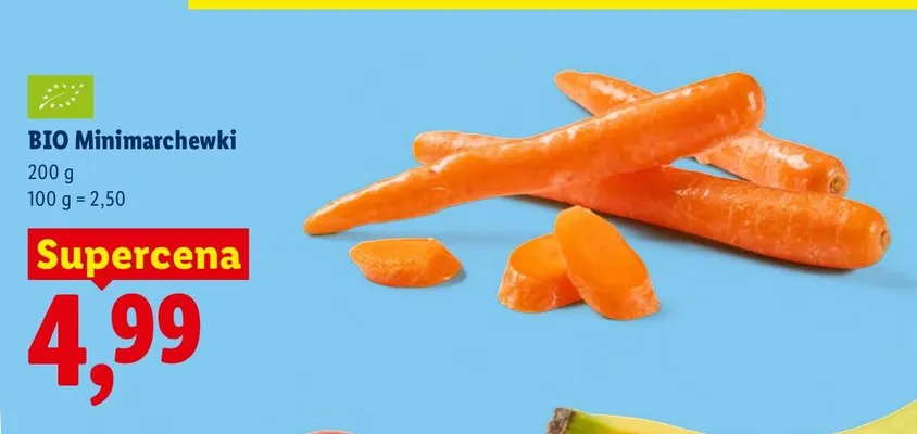 Minimarchewki promocja w Lidl