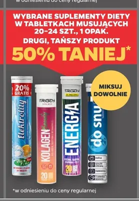 Suplement diety Energia Triggy promocja w Netto