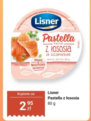 Pastella pasta z łososia promocja w Dino