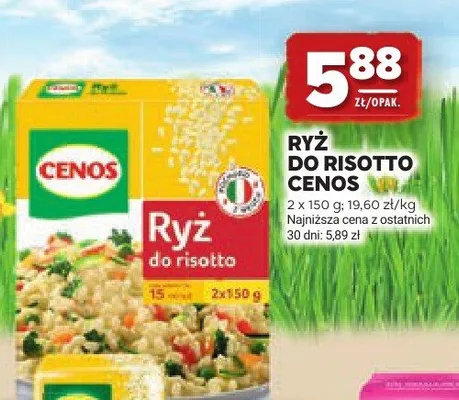 Ryż do risotto Cenos promocja w Stokrotka