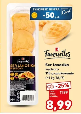 Ser Janosika wędzony promocja w Kaufland