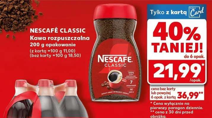 Kawa rozpuszczalna promocja w Kaufland