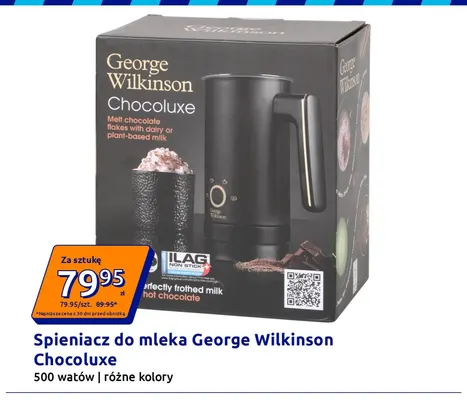Spieniacz do mleka George Wilkinson Chocoluxe promocja w Action