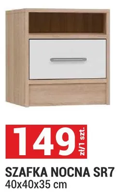 Szafka nocna SR7 40x40x35 cm promocja w Merkury Market