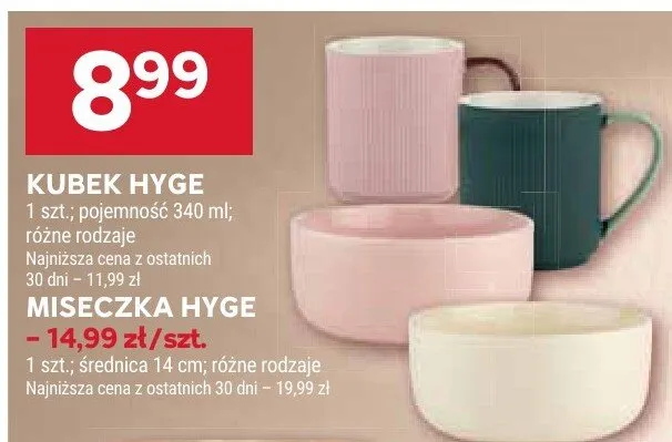 Miseczka Hyge promocja w Stokrotka