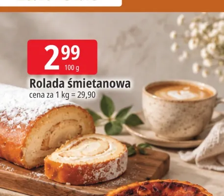 Rolada śmietanowa promocja w Leclerc