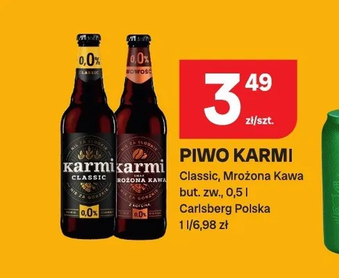 Piwo bezalkoholowe Karmi Mrożona Kawa promocja w Chorten