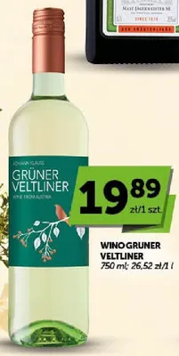 Wino białe Grüner Veltliner Johann Klauss promocja w Euro Sklep