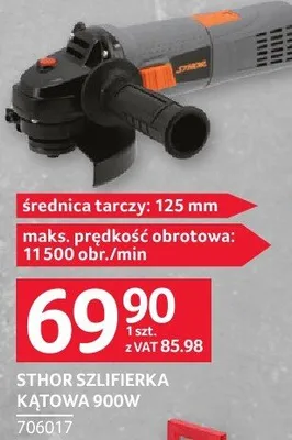 Szlifierka kątowa Sthor 900W 706017 promocja w Selgros