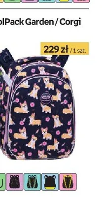 Plecak Turtle CoolPack Corgi promocja w Empik