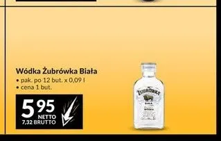 Wódka Żubrówka Biała promocja w Makro