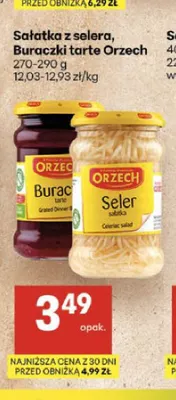 Sałatka z selera Orzech promocja w Delikatesy Centrum