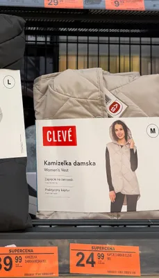 Kamizelka damska promocja w Biedronka