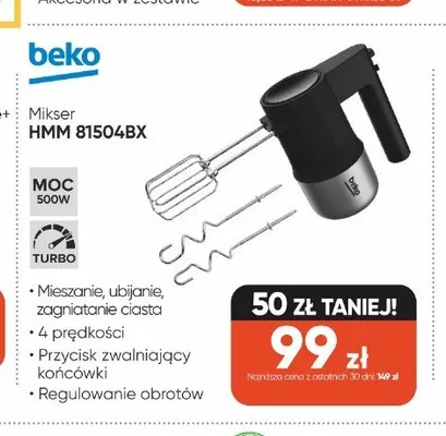 Mikser Beko HMM 81504BX promocja w Max Elektro
