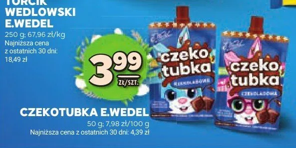Czekotubka promocja w Stokrotka