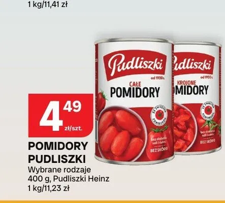 Pomidory Pudliszki promocja w Chorten