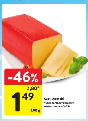 Ser Edamski promocja w Intermarche