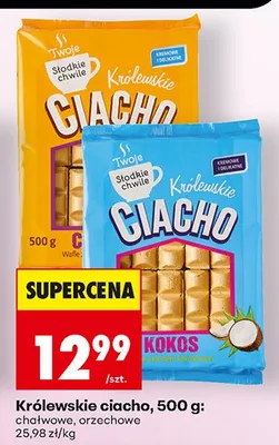 Ciacho Królewskie chałwowe promocja w Biedronka