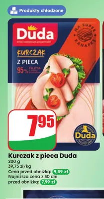 Kurczak z pieca Duda promocja w Dino