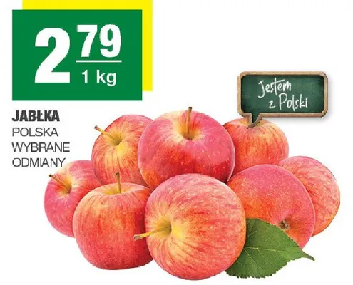 Jabłka polska wybrane odmiany promocja w SPAR