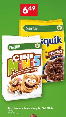 Płatki śniadaniowe Nestlé Nesquik promocja w LEWIATAN