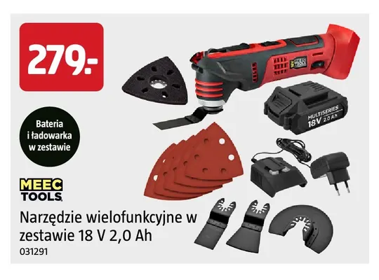 Narzędzie wielofunkcyjne w zestawie Meec Tools promocja w Jula
