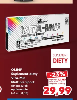 Suplement diety Vita-Min Multiple Sport Olimp promocja w Kaufland