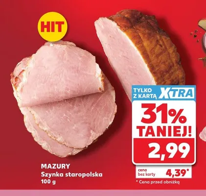 Szynka staropolska Mazury promocja w Kaufland