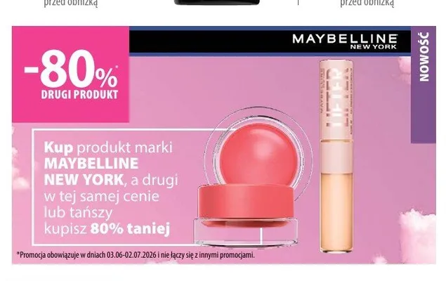 Błyszczyk do ust Maybelline New York Lifter Gloss promocja w Hebe