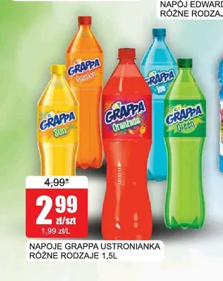 Napój gazowany Grappa Oranżada promocja w Bingo