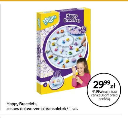 Zestaw do tworzenia bransoletek Totum Happy Bracelets promocja w Empik