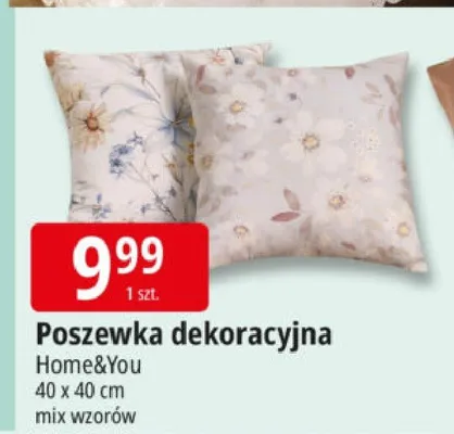 Poszewka dekoracyjna promocja w Leclerc