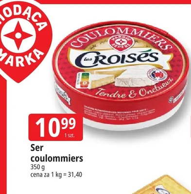Ser coulommiers Les Croisés promocja w Leclerc