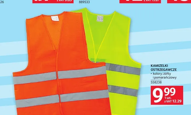 Kamizelka ostrzegawcza promocja w Selgros