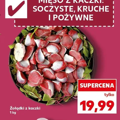 Żołądki z kaczki promocja w Kaufland