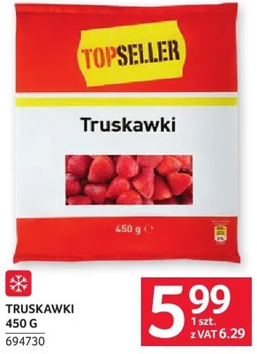 Truskawki 450 g promocja w Selgros
