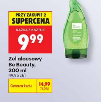 Żel aloesowy Be Beauty promocja w Biedronka