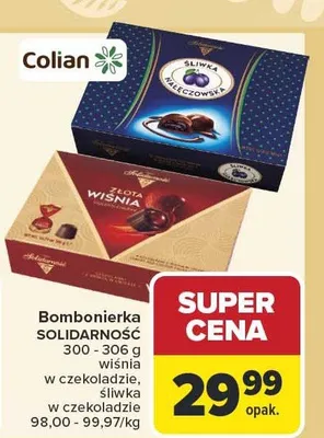 Bombonierka Solidarność promocja w Carrefour