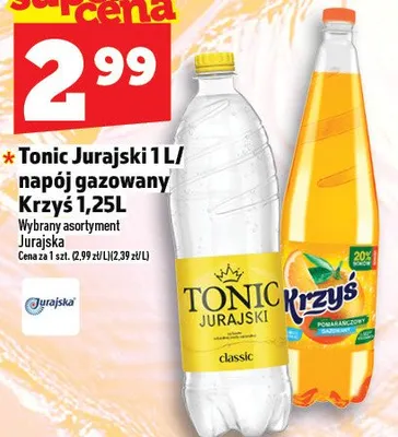 Napój gazowany Krzyś promocja w TOPAZ