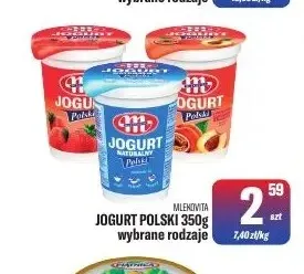 Jogurt Polski Mlekovita promocja w Tomi Markt