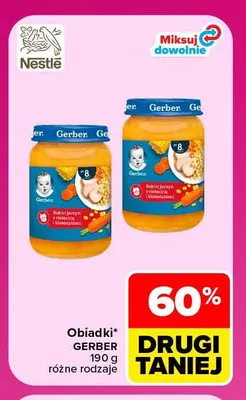 Obiadki Gerber promocja w Carrefour