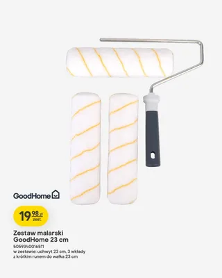 Zestaw malarski GoodHome 23cm promocja w Castorama