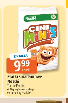 Płatki śniadaniowe Nestlé promocja w Leclerc