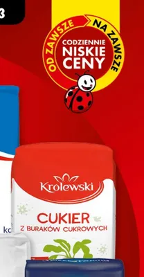 Cukier z buraków cukrowych promocja w Biedronka