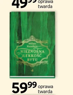 Książka Nieznośna lekkość bytu oprawa twarda promocja w Empik