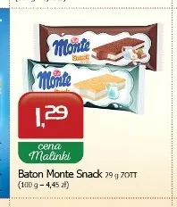 Baton Monte Snack Zott promocja w MALINKA